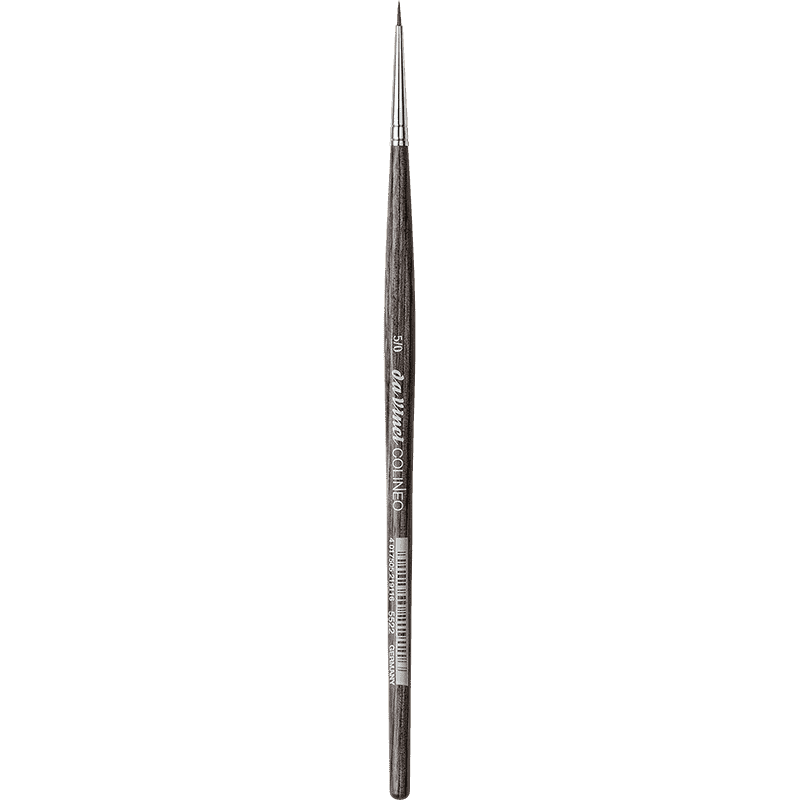 Da Vinci: Colineo - Synthetic Kolinsky Red Sable Brush - Series 5522 - Size 5/0 - Round (ONLINE ORDER ONLY)