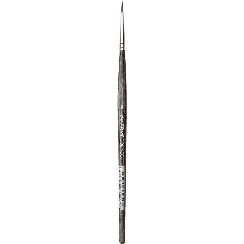 Da Vinci: Colineo - Synthetic Kolinsky Red Sable Brush - Series 5522 - Size 0 - Round (ONLINE ORDER ONLY)