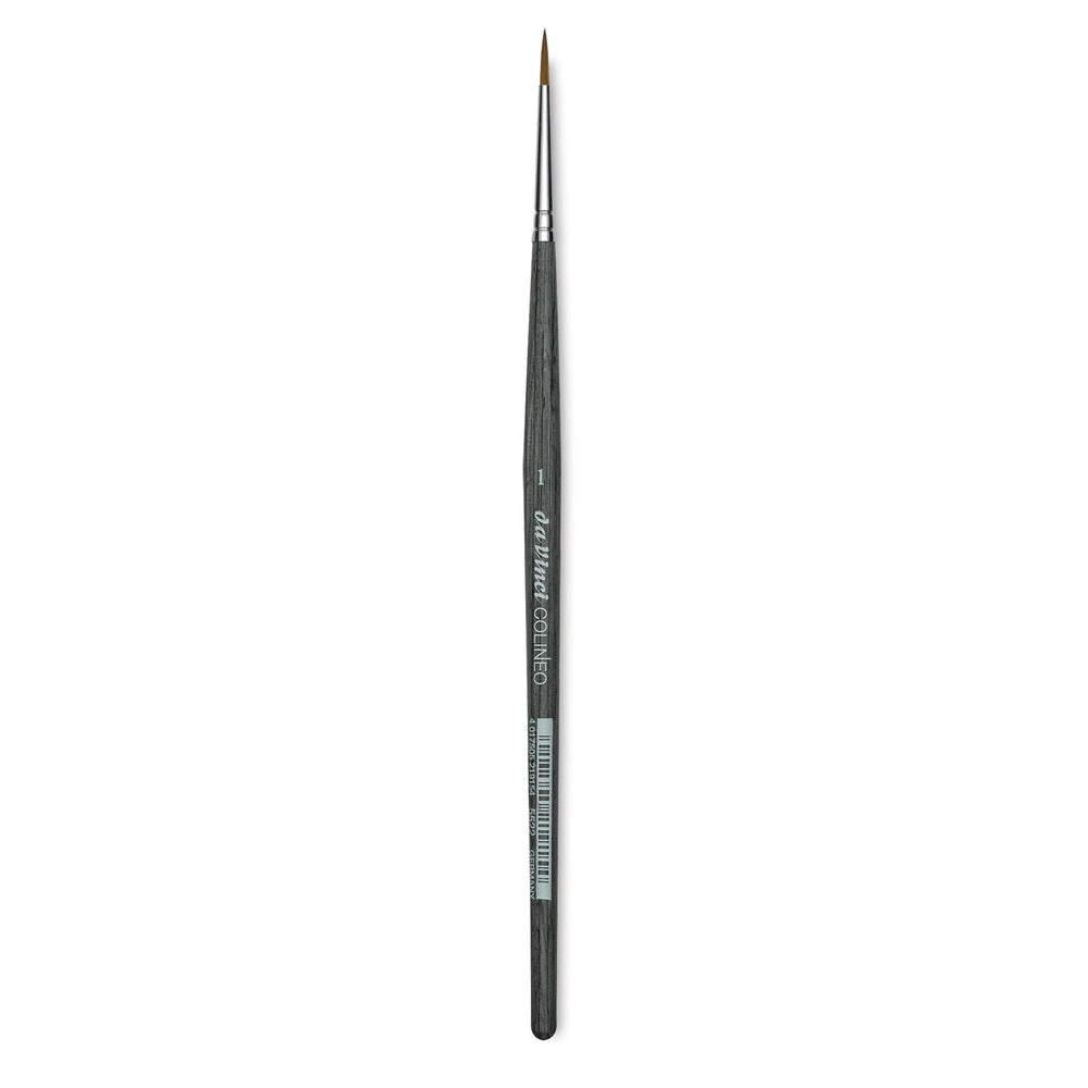 Da Vinci: Colineo - Synthetic Kolinsky Red Sable Brush - Series 5522 - Size 1 - Round (ONLINE ORDER ONLY)