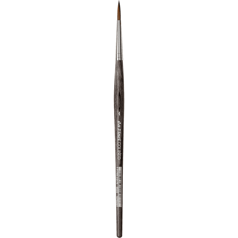 Da Vinci: Colineo - Synthetic Kolinsky Red Sable Brush - Series 5522 - Size 4 - Round (ONLINE ORDER ONLY)
