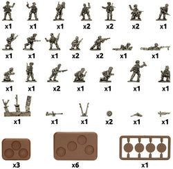 Flames of War: German Afrika Korps Rifle Platoon (Mid War) (ONLINE ORDER ONLY)