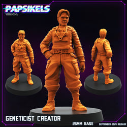 3D Printed Papsikels SEPTEMBER 2024 CYBERPUNK Geneticist Set 28mm 32mm (Online Only)