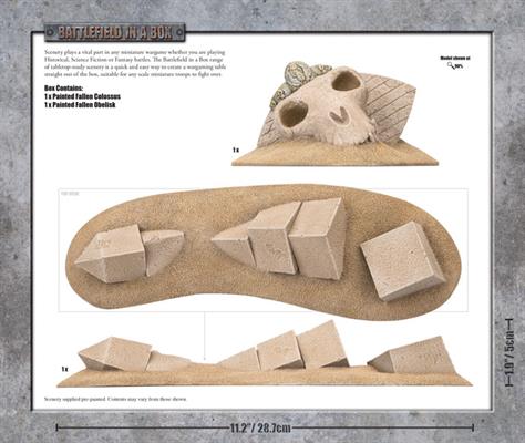 Battlefield in a Box: Forgotten City - Fallen Colossus (ONLINE ORDER ONLY)