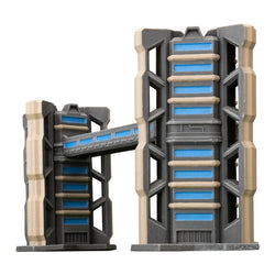 Battlefield in a Box: HexTech Trinity City - Binary Towers (ONLINE ORDER ONLY)