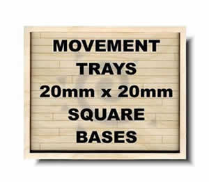 GF902011 Movement Tray 20mm by Gale Force Nine (ONLINE ORDER ONLY)