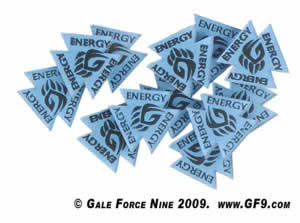 GF951015 Draconic Blue WarClaws Energy Pack Tokens (ONLINE ORDER ONLY)