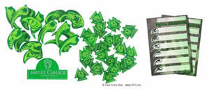 GF951020 Druidic Green WarClaws Token Set by Gale Force 9 (ONLINE ORDER ONLY)