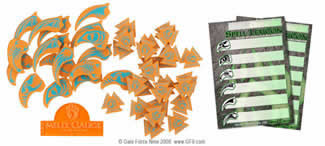 GF951030 Trollish Umber WarClaws Token Set by Gale Force 9 (ONLINE ORDER ONLY)