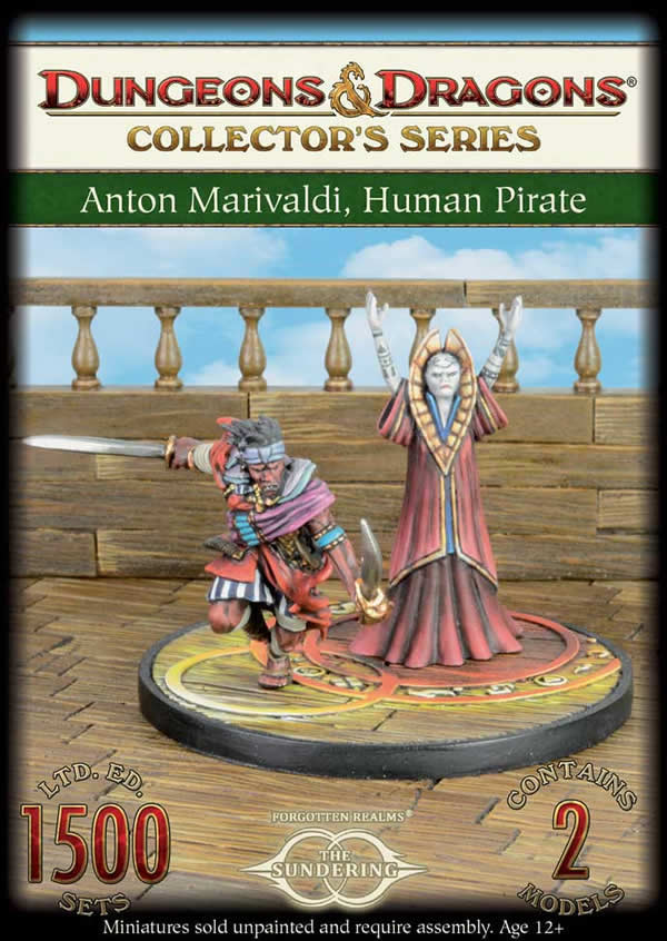 GF971025 Sundering Anton and Umara (2) Miniature Gale Force Nine (ONLINE ORDER ONLY)