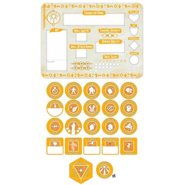 D&D: Cleric Token Set (ONLINE ORDER ONLY)