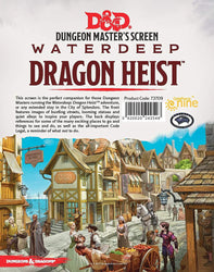 D&D: Waterdeep Dragon Heist - Dungeon Master Screen (ONLINE ORDER ONLY)