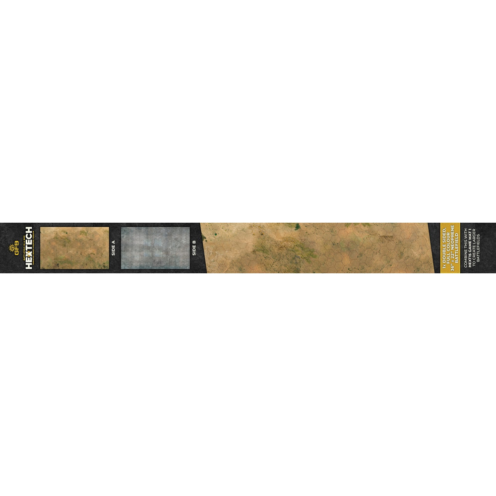 Battlefield in a Box: HexTech - Game Mat 2 - Arid/Urban