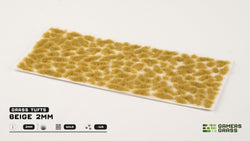 Gamers Grass | Grass Tuft | Beige (2mm) (ONLINE ORDER ONLY)
