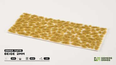 Gamers Grass | Grass Tuft | Beige (2mm)