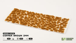 Gamers Grass | Grass Tuft | Copper Brown (2mm) (ONLINE ORDER ONLY)