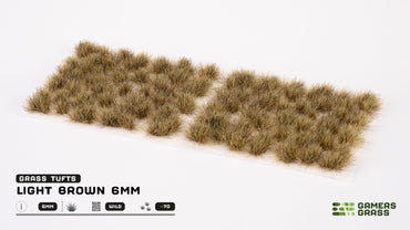 Gamers Grass | Grass Tuft | Light Brown