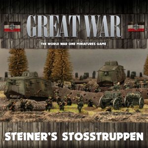 The Great War: German - Steiner’s Strosstruppen Army Deal (ONLINE ORDER ONLY)