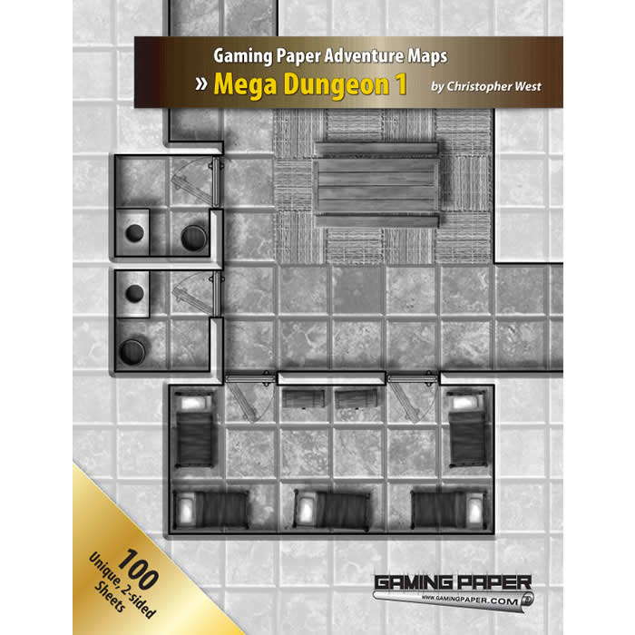 GGP6120 Mega Dungeon 1 Adventure Maps (ONLINE ORDER ONLY)