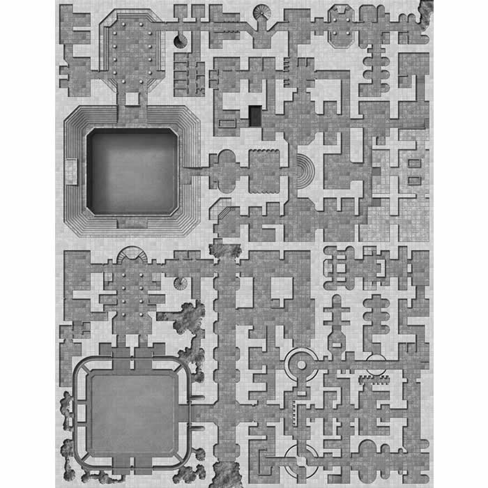GGP6120 Mega Dungeon 1 Adventure Maps (ONLINE ORDER ONLY)