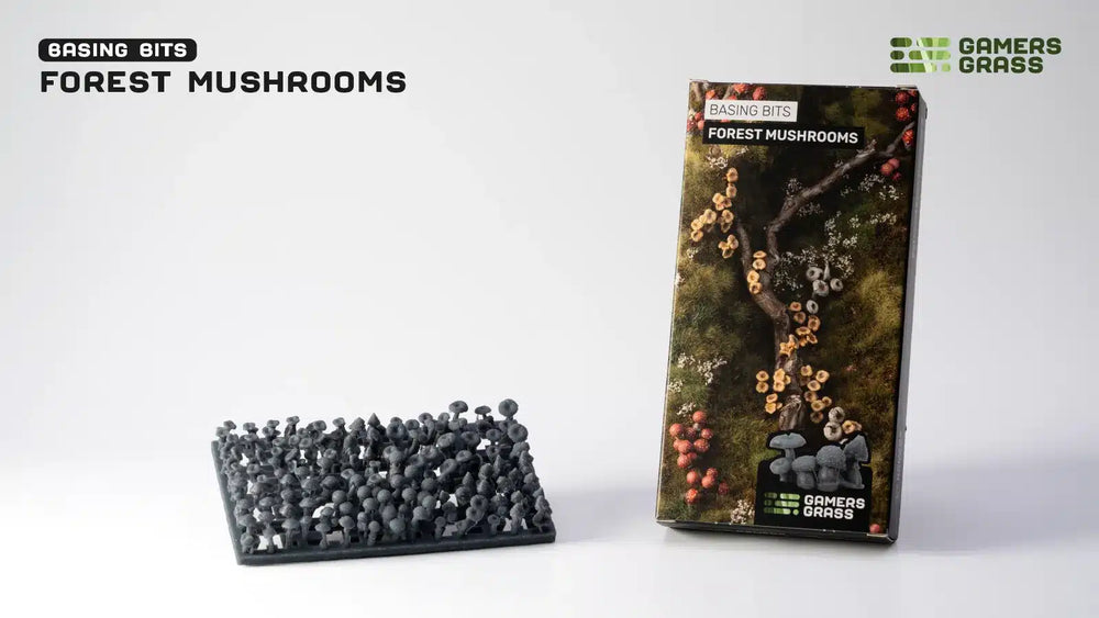 Gamers Grass Basing Bits: Forest Mushrooms