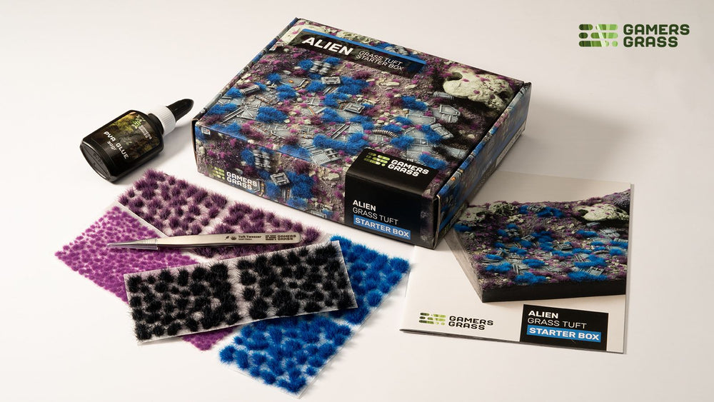 Gamers Grass | Tuft Starter Box | Alien Grass