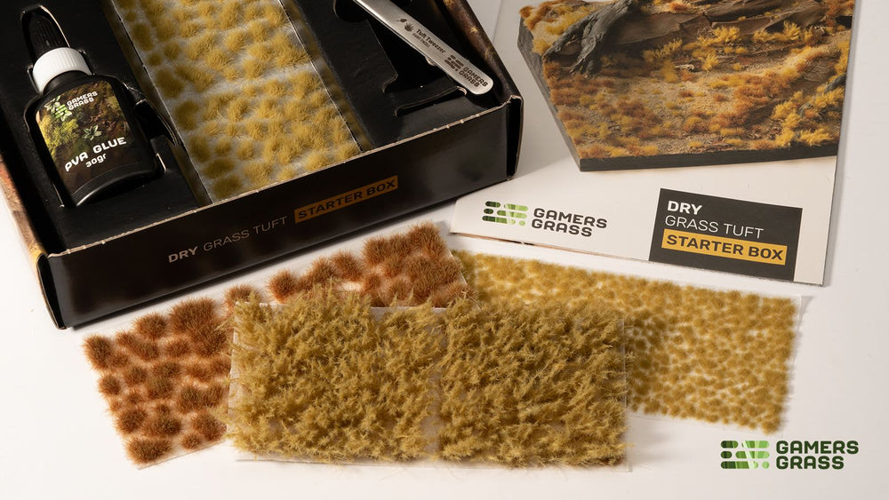Gamers Grass | Tuft Starter Box | Dry Grass