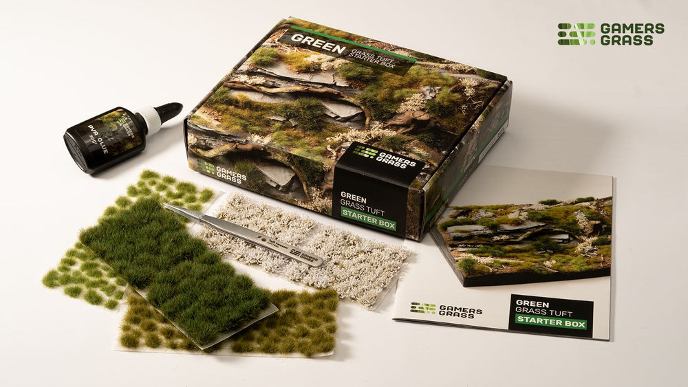 Gamers Grass | Tuft Starter Box | Green Grass