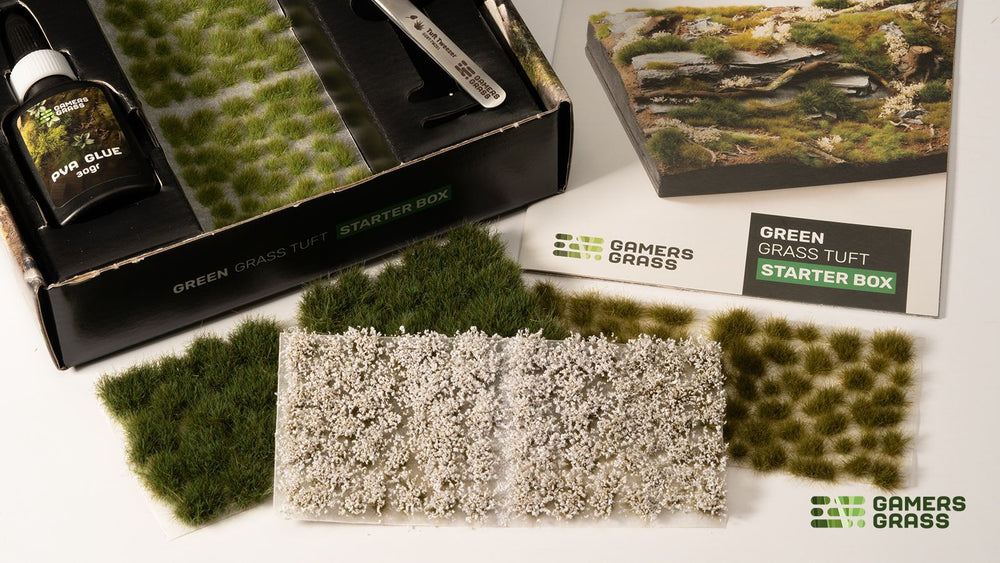 Gamers Grass | Tuft Starter Box | Green Grass