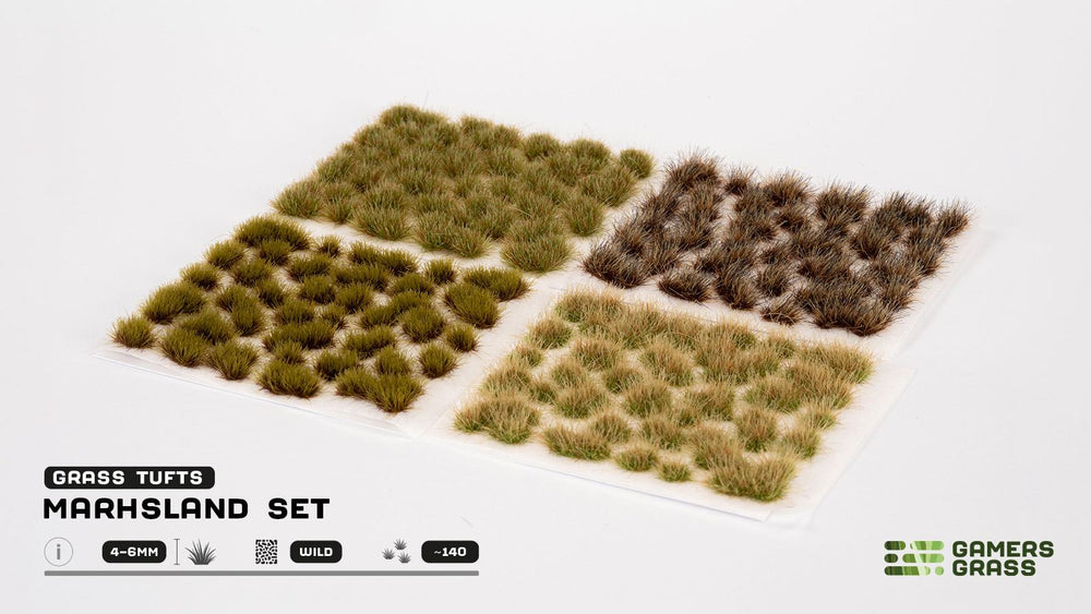Gamers Grass | Grass Tuft Set | Marshland (ONLINE ORDER ONLY)