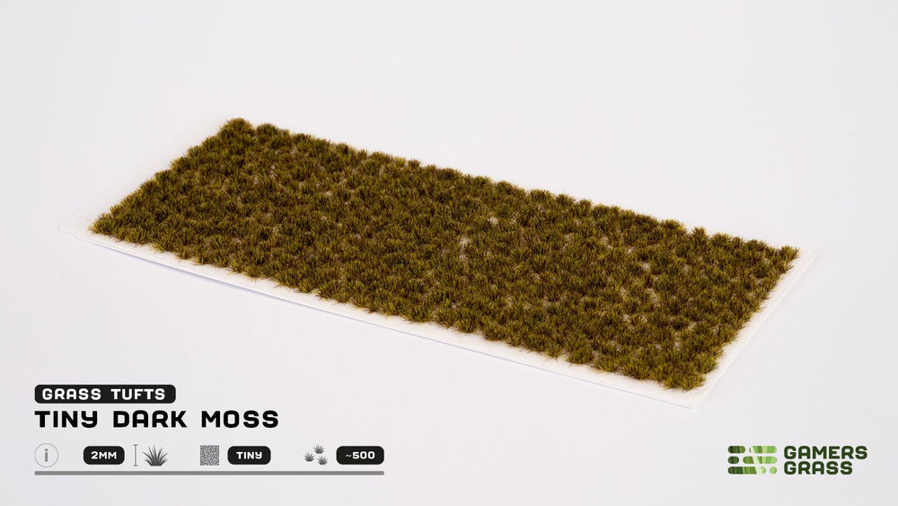 Gamers Grass | Tiny Tufts | Dark Moss