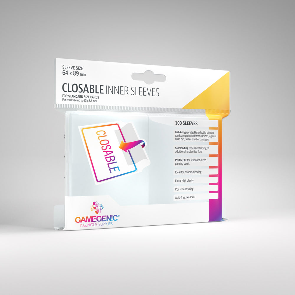 Gamegen!c Closable Inner Sleeves