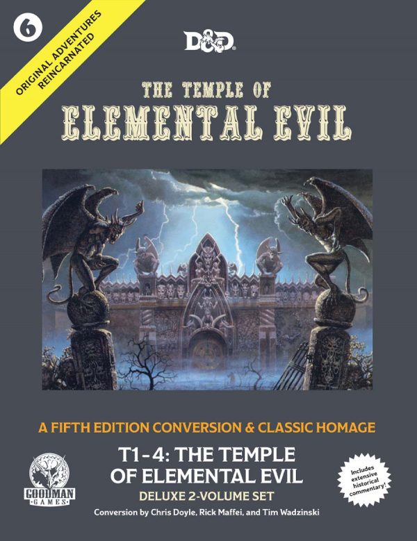 GMG Original Adventures Reincarnated #6: The Temple of Elemental Evil (ONLINE ORDER ONLY)