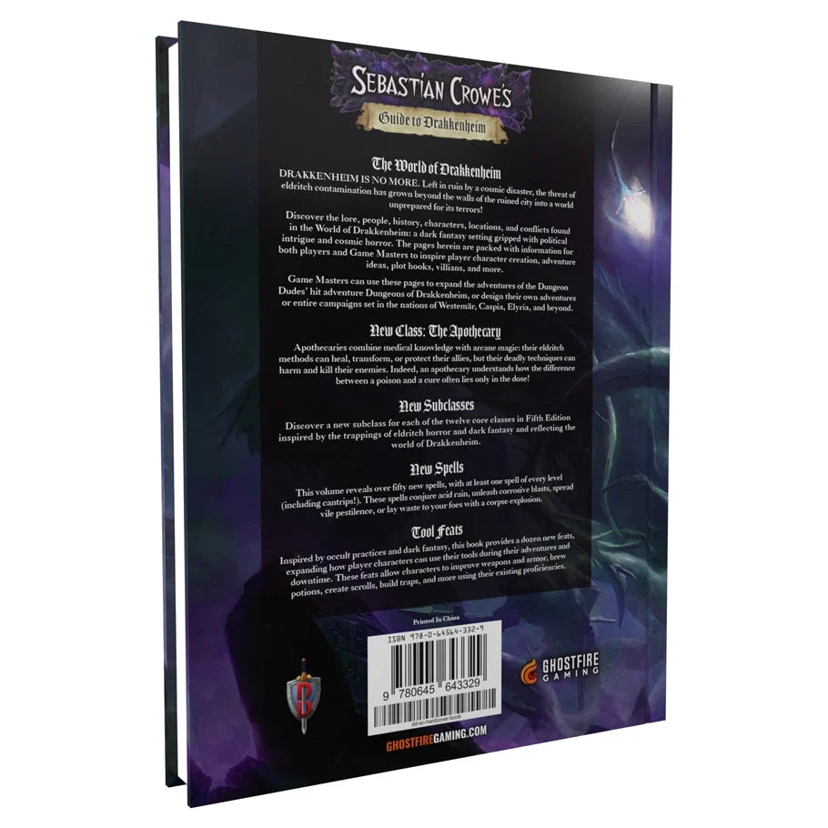 Sebastian Crowe's Guide to Drakkenheim (ONLINE ORDER ONLY)