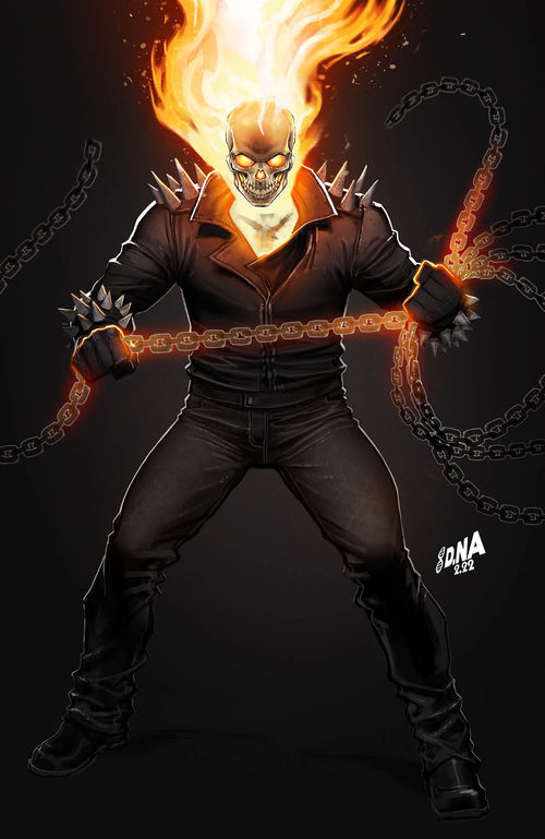 [SIGNED by David Nakayama] GHOST RIDER 2 UNKNOWN COMICS DAVID NAKAYAMA EXCLUSIVE VIRGIN VAR (11/30/2022) (ONLINE ORDER ONLY)