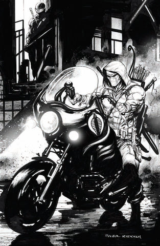 GI Joe Snake Eyes Deadgame #2 Tyler Kirkham Prince Purple Rain Homage Stormshadow Variant (09/09/2020) IDW (ONLINE ORDER ONLY)