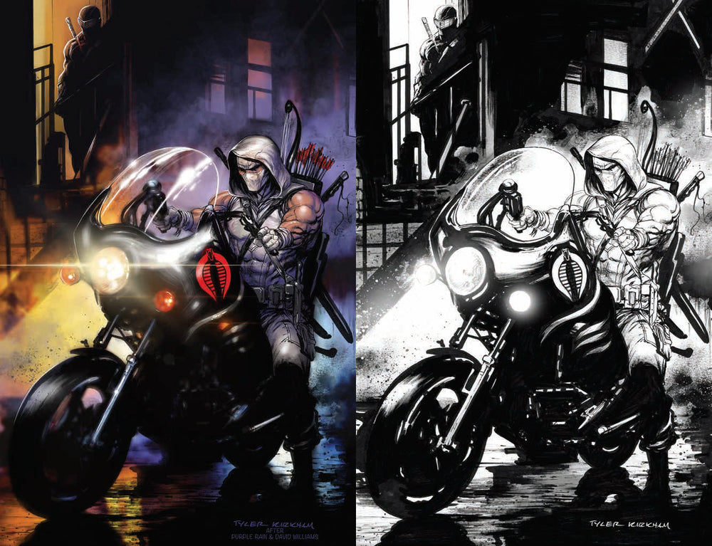GI Joe Snake Eyes Deadgame #2 Tyler Kirkham Prince Purple Rain Homage Stormshadow Variant (09/09/2020) IDW (ONLINE ORDER ONLY)