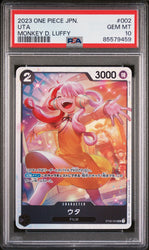 2023 ONE PIECE JAPANESE STARTER DECK-MONKEY D. LUFFY UTA #2 - PSA GEM MT 10 (Online Order Only)