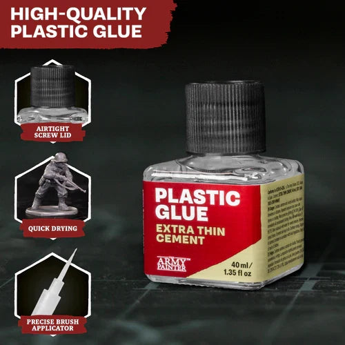 Army Painter Tools: Plastic Glue - Extra Thin Cement (40ml)