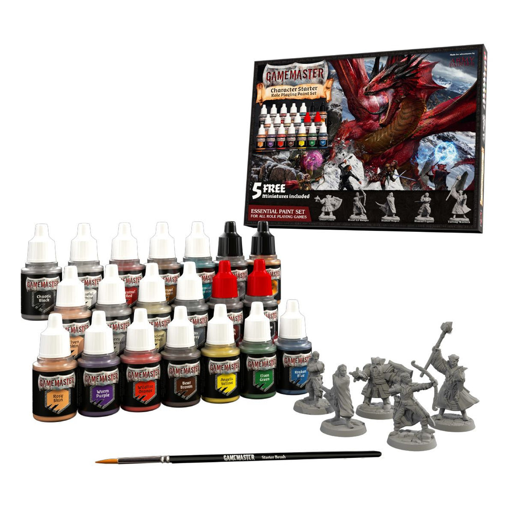 Army Painter Gamemaster: Character Paint Set (ONLINE ORDER ONLY)