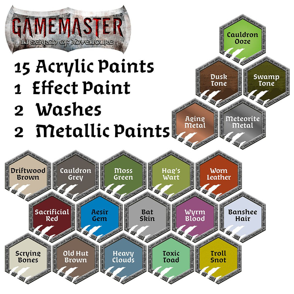 The Army Painter - GAMEMASTER: Wilderness Adventures RPG Paint Set (Online Order Only)