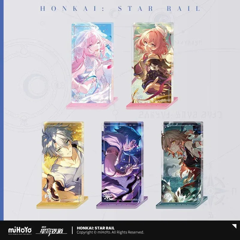 Honkai: Star Rail Light Cone Series Glitter Quicksand Acrylic Block Ornaments