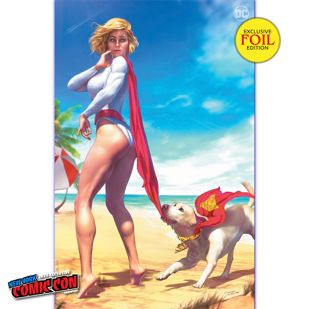 [FOIL] GNORTS ILLUSTRATED SWIMSUIT EDITION #1 TIAGO DA SILVA (616) EXCLUSIVE NYCC VIRGIN VAR (10/25/2023) (ONLINE ORDER ONLY)