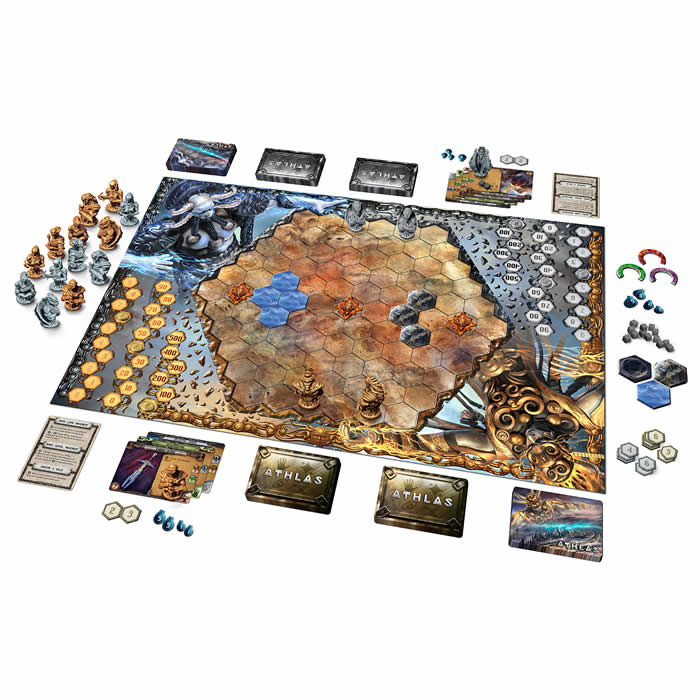 GOL1009 Athlas Duel For Divinity Board Game Golden Egg Games (ONLINE ORDER ONLY)