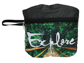 24 LITER Summit GoPak Japanese Waves Folding Lightweight Backpack (ONLINE ORDER ONLY)