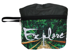 24 LITER Summit GoPak Japanese Waves Folding Lightweight Backpack (ONLINE ORDER ONLY)