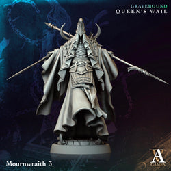 3D Printed Archvillain Games Mournwraith Gravebound Queen's Wail 28 32mm D&D (Online Only)