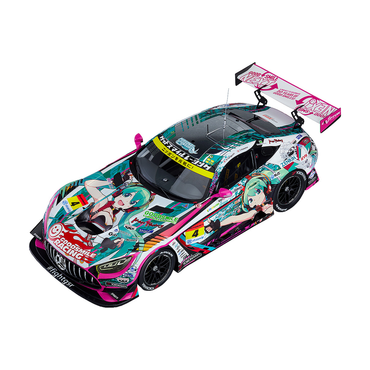 Good Smile Racing: Vocaloid - Racing Hatsune Miku AMG (2020 Super GT Okayama Test Ver.) 1/18 Scale Resin Miniature Car Figure (ONLINE ORDER ONLY)