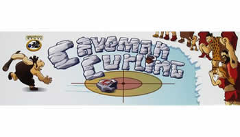 GRY101318N Caveman Curling by Gryphon Games (ONLINE ORDER ONLY)