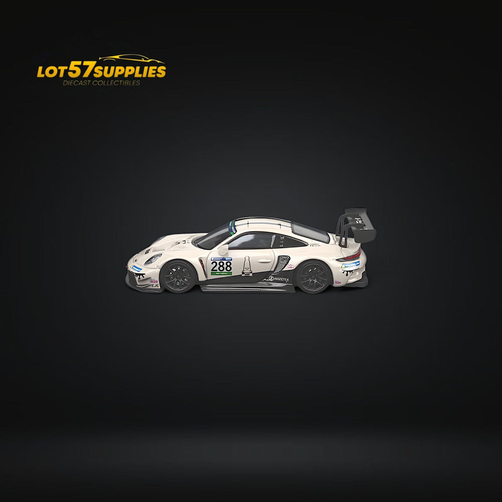 (Pre-Order) SR STAR RACE Porsche 911 GT3 Racing Milky White No.288 Racing 1:64 (ONLINE ORDER ONLY)