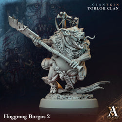 3D Printed Archvillain Games Giantkin - Torlok Clan Hoggmog Borgos 28 32mm D&D (Online Only)